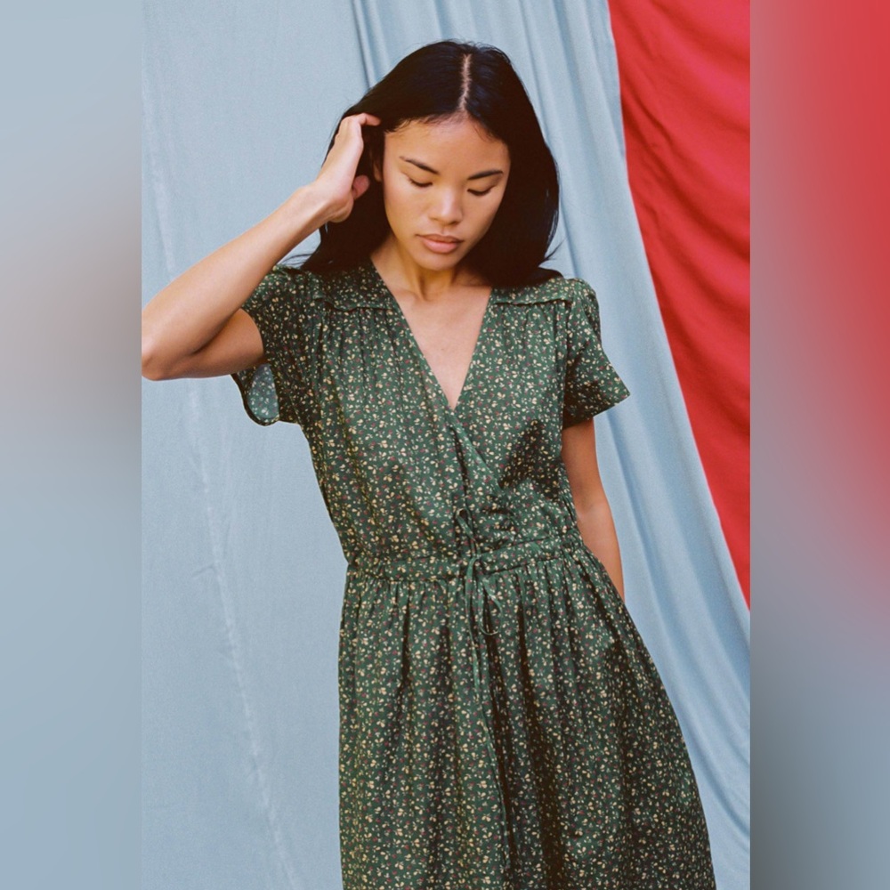 Christy Dawn Simple Dawn Dress Petites Moss Pear Harvest